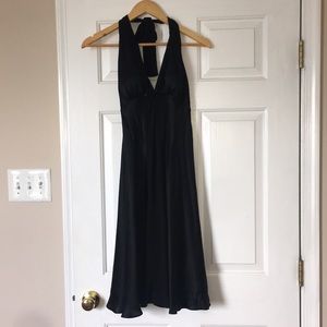 Black cocktail dress